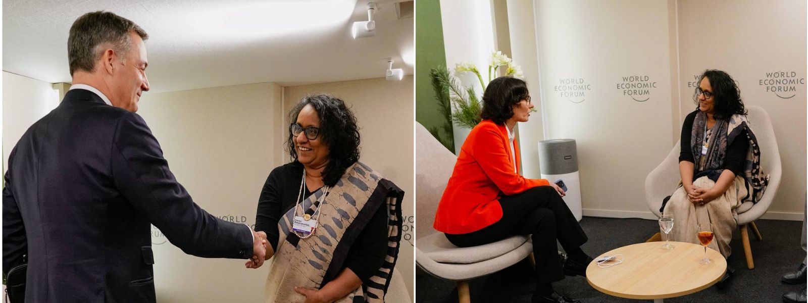 PM Holds High-Level Meetings with EU, UNDP at WEF